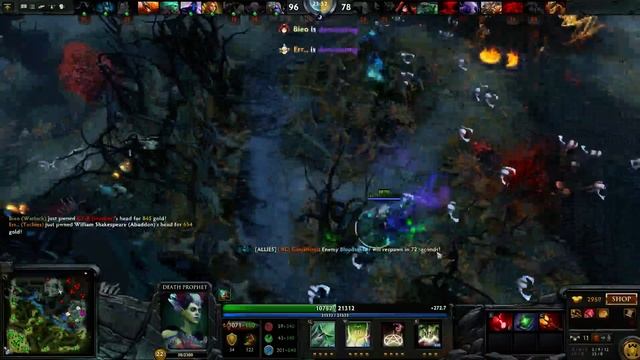 DotA 2 - Power Multiplier 10 vs 10 Death Prophet смотреть онлайн