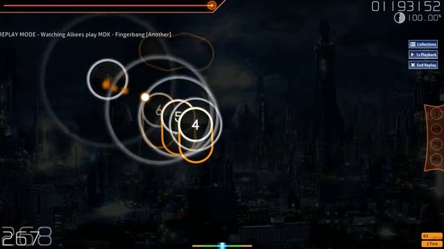 [Osu!] Geometry dash in Osu! | MDK - Fingerbang (CookieBite) [Advanced] смотреть онлайн