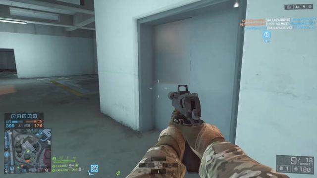 4 kills with the desert eagle in Battlefield 4 смотреть онлайн