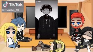 реакция мга героев + шигараки на злодейскую версию Деку