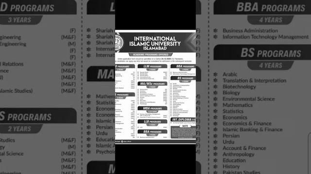 #islamicuniversity admission 2021 /programmes available/BS /MS /PhD and so many .review about #iiu смотреть онлайн