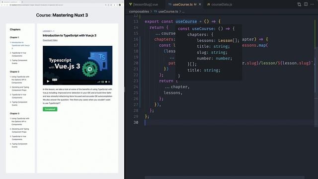 027-Mastering Nuxt - 3-1 Adding in TypeScript - HD смотреть онлайн