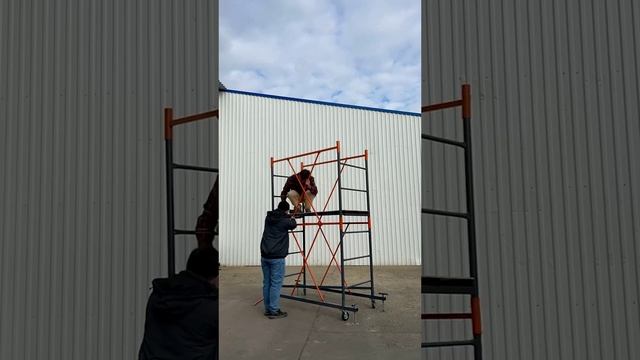 Сборка вышки-туры TeaM 0.7x1.6 за 20 секунд смотреть онлайн