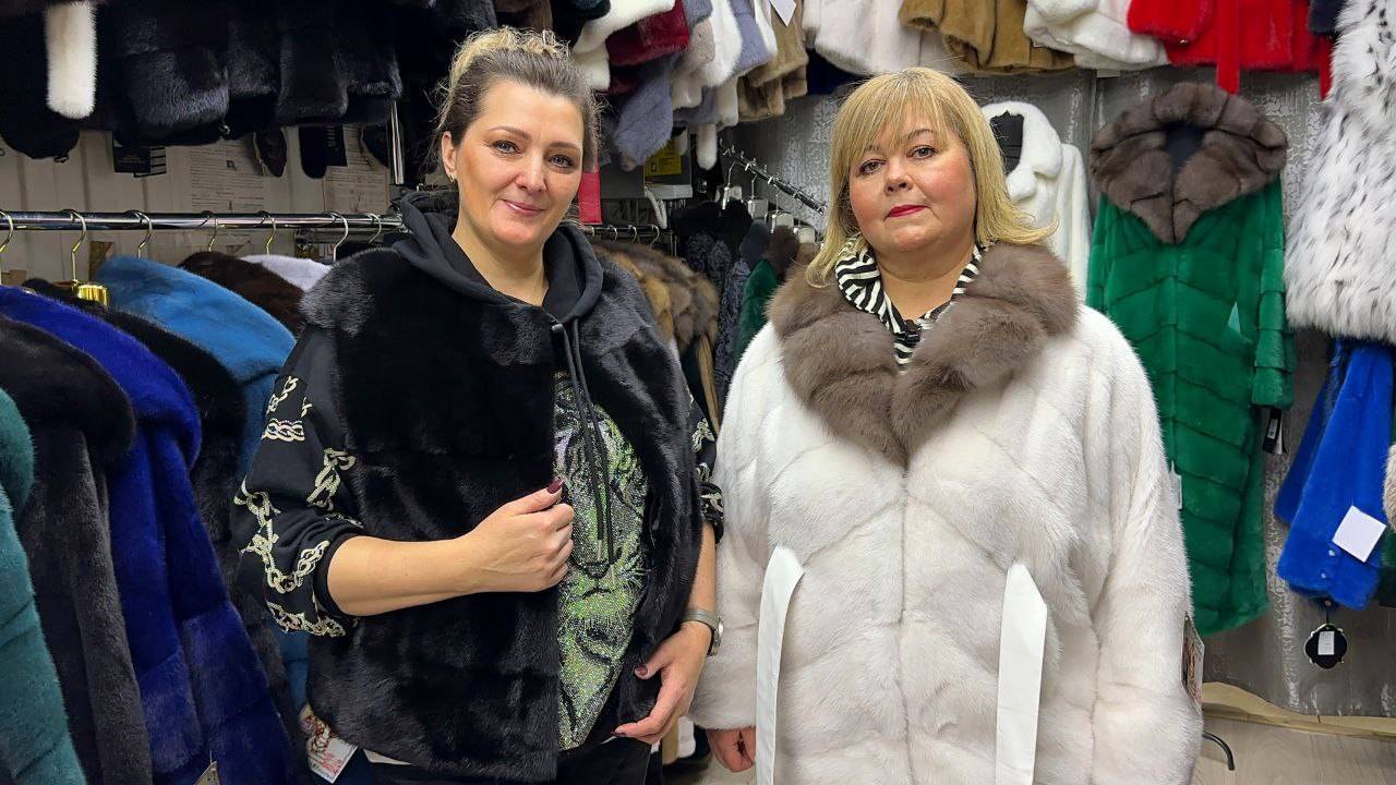 Стильные и элегантные норковые шубы в салоне "Дом меха у Ромы" смотреть онлайн