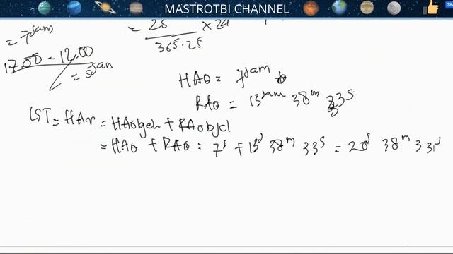 Astronomi Bola 5 - Bahas soal 1 (Tata Koordinat Langit) смотреть онлайн