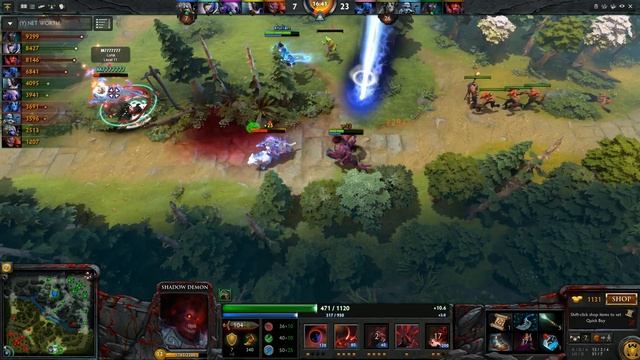 w33 : How to own with Shadow Demon Mid | Full Game смотреть онлайн