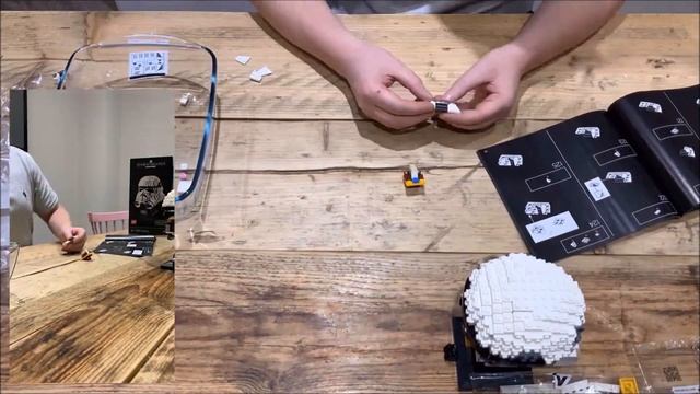 Lego Star Wars Stormtrooper Helmet Collection Build! 75276 - Timelapse and Pictures! HD смотреть онлайн