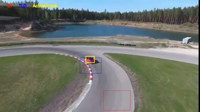 Phantom 4 Active Track algorithm test and comparison: sports car смотреть онлайн