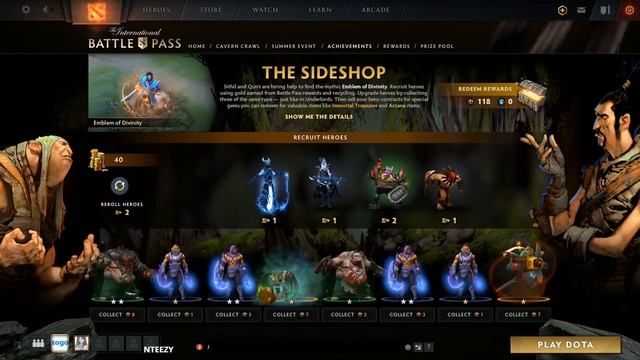 How to re-activate side shop in Dota 2 Battle Pass 2020 смотреть онлайн