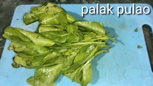 Palak pulao #aaloo palak pulao #spinach rice very tasty &healthy смотреть онлайн