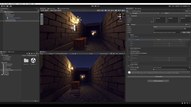 Unity: Постобработка (Post-Processing) – Часть 2 (URP) смотреть онлайн