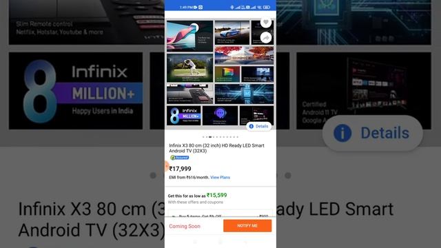 infinix x3 android tv 32 Price in India || infinix x3 android tv 32 Launced смотреть онлайн