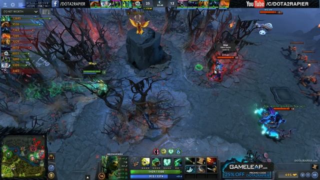 TI7 Ultra RARE Necrophos Sullen Harvest by Wagamama Dota 2 смотреть онлайн