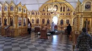 Лазарева суббота. Воскрешение прав. Лазаря. Часы. Литургия.