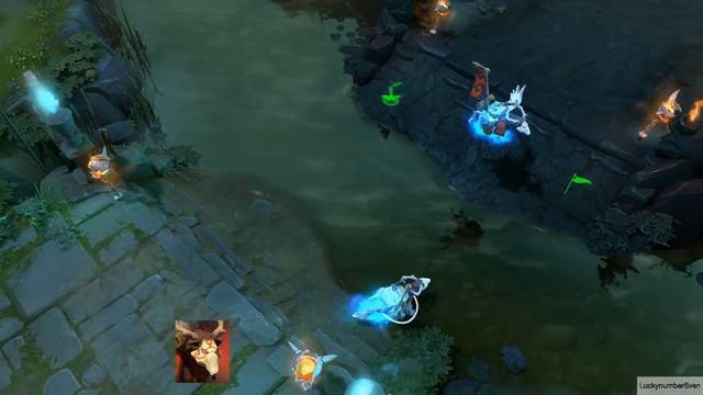 Dota 2 Courier: Unusual War Dog (Ethereal Flame - 0 151 206 Blue) смотреть онлайн