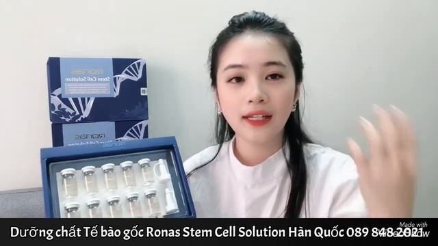Tế bào gốc Ronas Stem Cell Solution Hàn Quốc смотреть онлайн