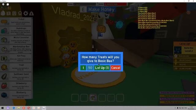 начала развития в симуляторе пчеловода! ROBLOX смотреть онлайн