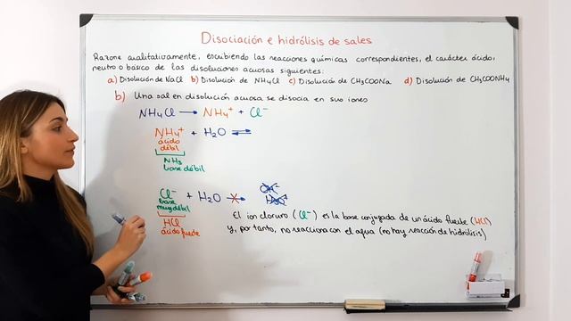 Hidrólisis de sales y pH смотреть онлайн