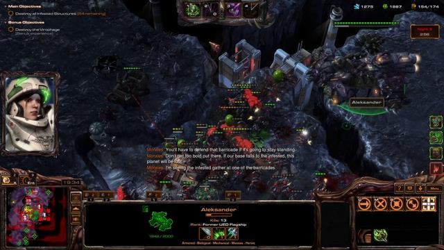 Starcraft II: Onslaught [Infested vs Infested] смотреть онлайн
