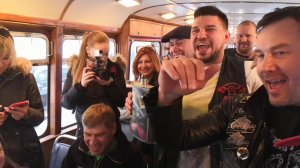 Александр Бормотов. «Матерные частушки». Трамвайный драйв в Питере, 2018