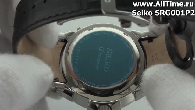 Мужские японские наручные часы Seiko SRG001P2 смотреть онлайн