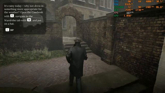 Sherlock Holmes The Awakened Remake (Max Settings) - RX 6600M - R5 5600H - Lenovo Legion 5 смотреть онлайн