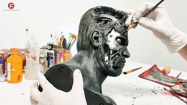 Painting Terminator / 3D printed scale model 🎨🖌 смотреть онлайн