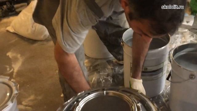 Полимерные полы полы на парковке Skololitskololit_720pFHR