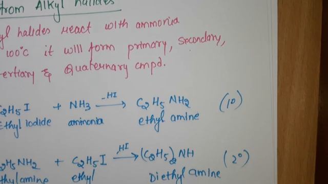 Preparation of Amine from alkyl halide , phthalimide synthesis (PART 1) смотреть онлайн