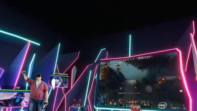 ESL One Germany 2020 in Weavr XR - Alpha Demonstration смотреть онлайн