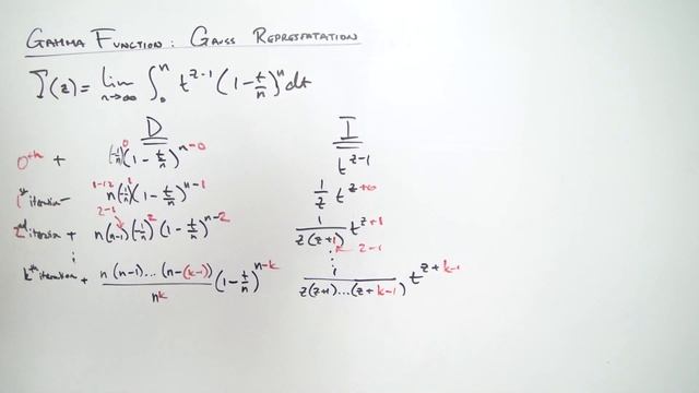 Gamma Function: Gauss Representation Derivation смотреть онлайн
