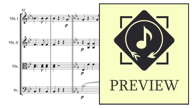 Tales from the Vienna Woods - String Quartet Arrangement Sheet Music смотреть онлайн