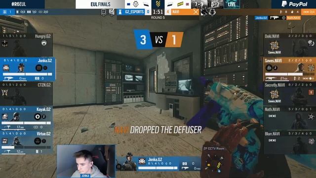 G2 vs NAVI @Game 3 - Clubhouse | European League 2021 - Finals смотреть онлайн