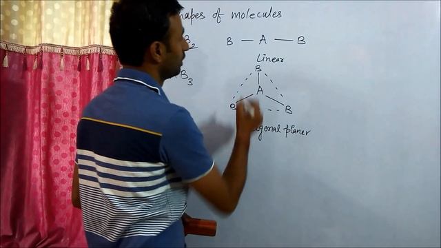 shapes of molecules with 2 or 3 electron pairs around central atom смотреть онлайн