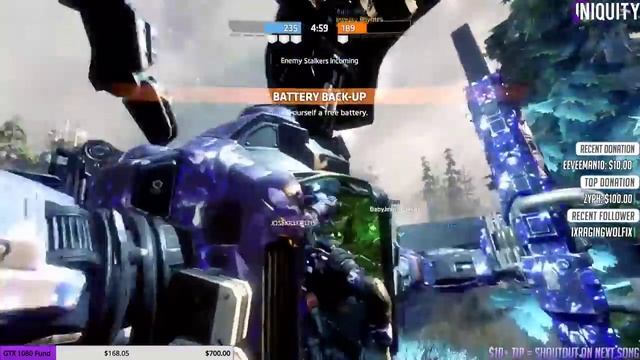 Titanfall 2 - Tone is Dumb (30 kills, 5 Titan kills) on Homestead | Iniquity смотреть онлайн
