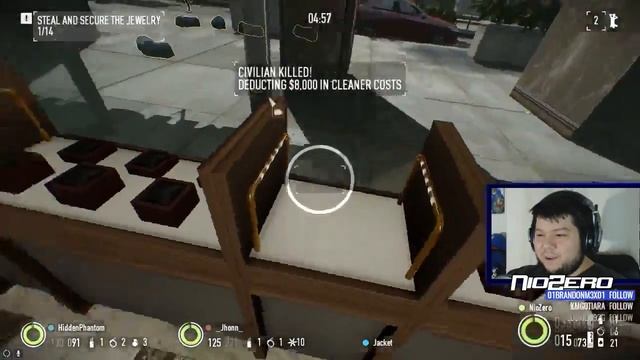 PAYDAY 2 | Diamond Store *Stealth* [One Down] (9-Feb-2017) смотреть онлайн