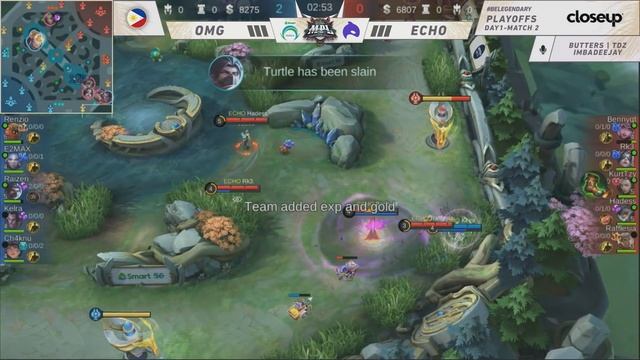 MPL-PH S8 PO D1 OMG VS ECHO Game 1 смотреть онлайн