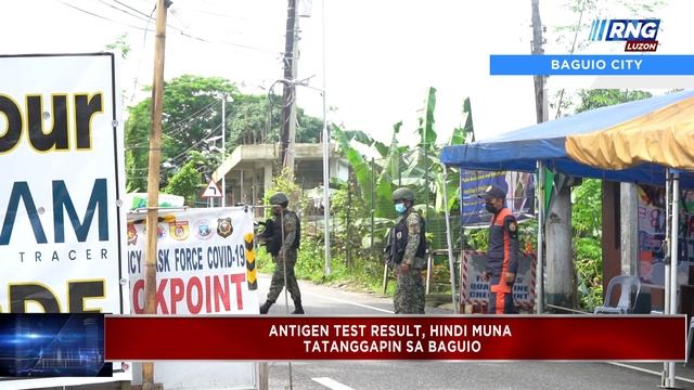 Antigen test result, hindi muna tatanggapin sa Baguio смотреть онлайн
