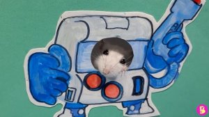 BRAWL Stars ХОМЯКИ** ДЕТИ АТАКУЮТ ПАПУ** ИГРОТЕКА для ХОМЯКОВ