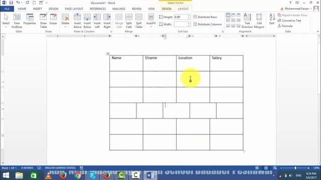 Sir Faisal Lecture 17 to 36 - step by step Complete MS word Tutorial in Pashto (A to Z) смотреть онлайн