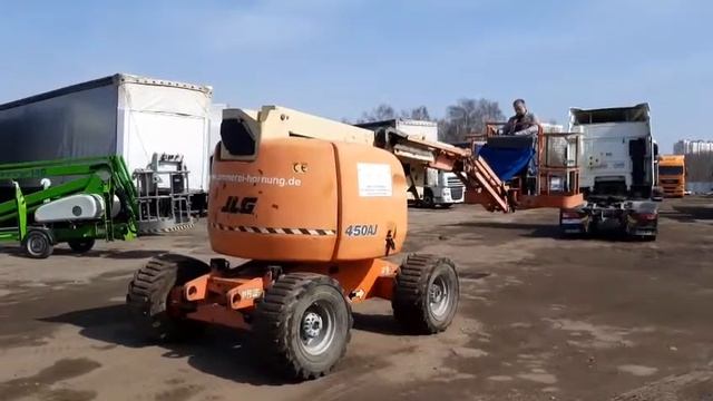 JLG 450AJ 2001 г.в. смотреть онлайн