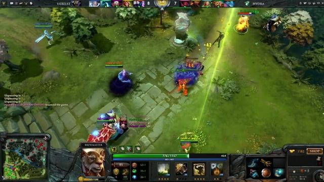 Dota 2- Uebelst vs Hydra- The Defense Group Stages смотреть онлайн