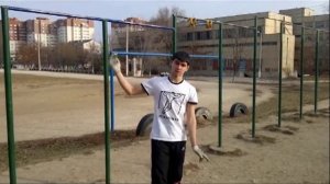 Обучалка по элементу Бабочка на турнике.