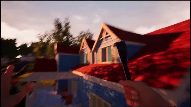 MY NEIGHBOR'S SECRETS (Alpha 2 remake) mix art | hello neighbor mod gameplay END смотреть онлайн