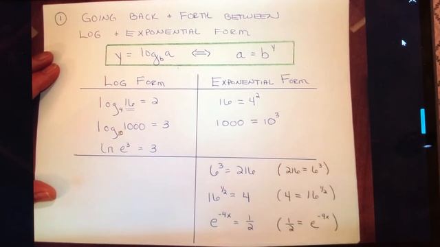 Explanation of Log Rules with Examples смотреть онлайн