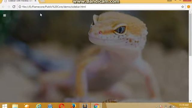 Review Sidebar Push with parallax js Framework Core смотреть онлайн