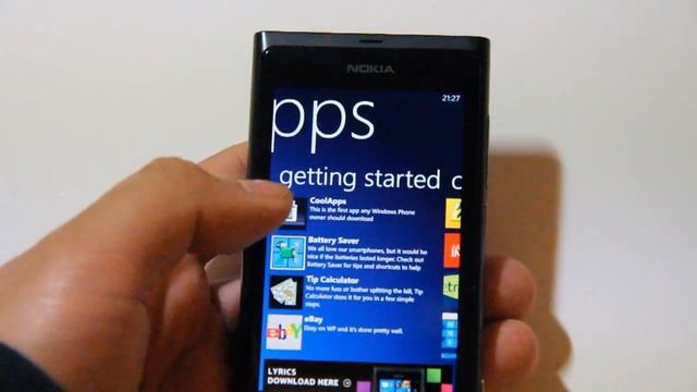 Lumiappaday #215: CoolApps demoed on the Nokia Lumia 800 смотреть онлайн