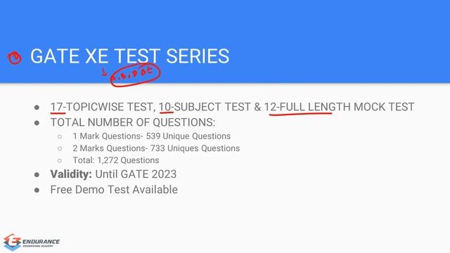 GATE XE Question Bank & Test Series | GATE-Engineering Science | XE-A,B,D & E | GATE XE Courses смотреть онлайн