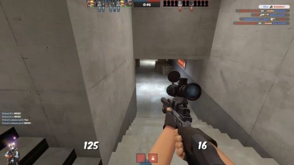 Team Fortress 2 Sniper Gameplay tf2 Machina