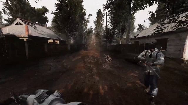 【 STALKER Anomaly】Rain - Footsteps смотреть онлайн